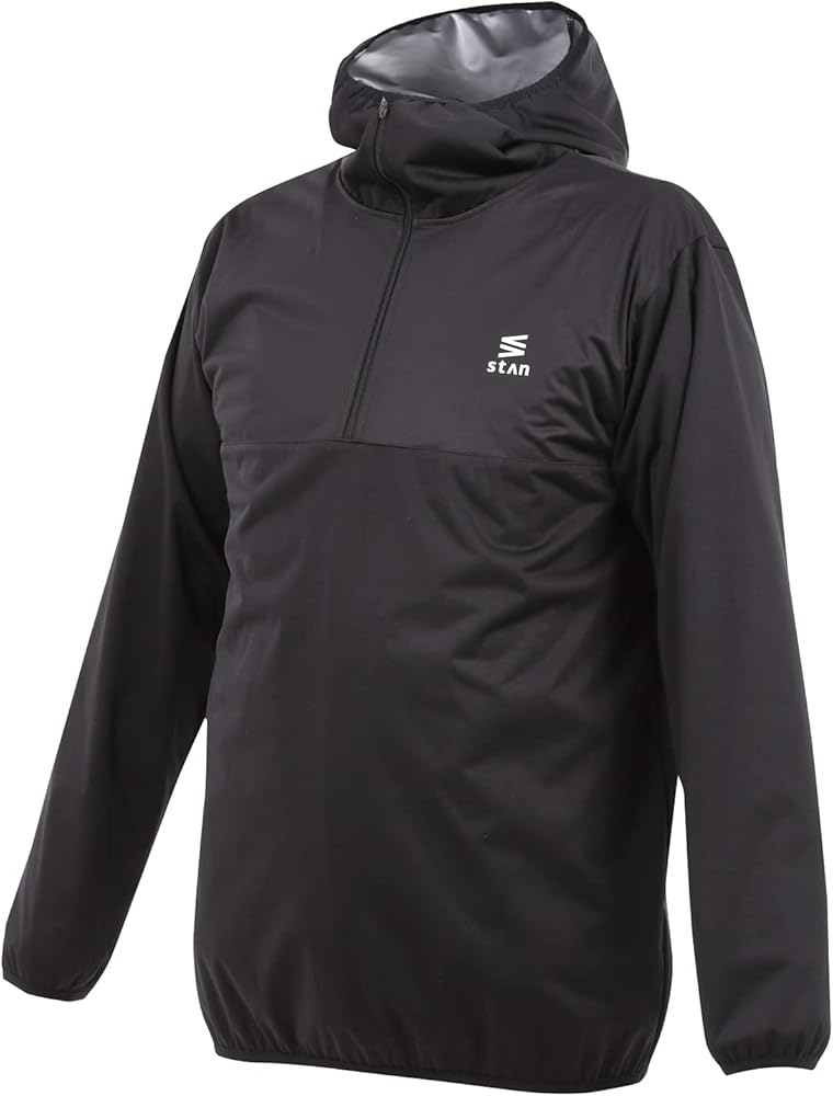 STAN サウナスーツ Lサイズ 黒　男女兼用 Amazon.co.jp: [StAn] サウナスーツ メンズ レディース ダイエット